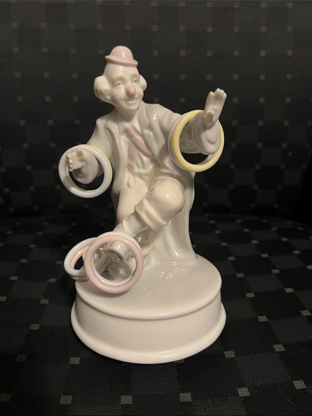 Porcelain Musical Clown